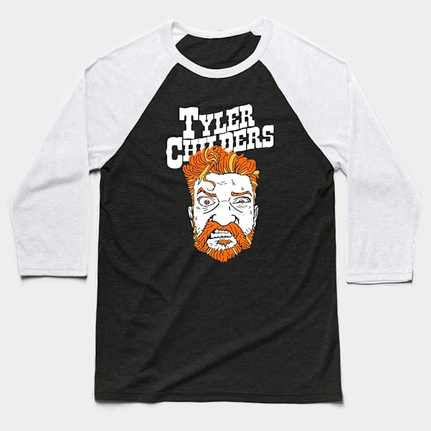 Tyler Childers Red Hair Baseball T-Shirt by TheBalestvictus